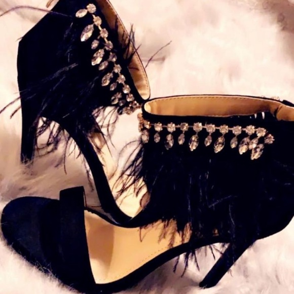 Shoes - Black open toe heel. Shoes - Black open toe heel.